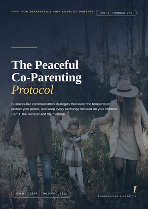 Peaceful Co Parenting Part 1